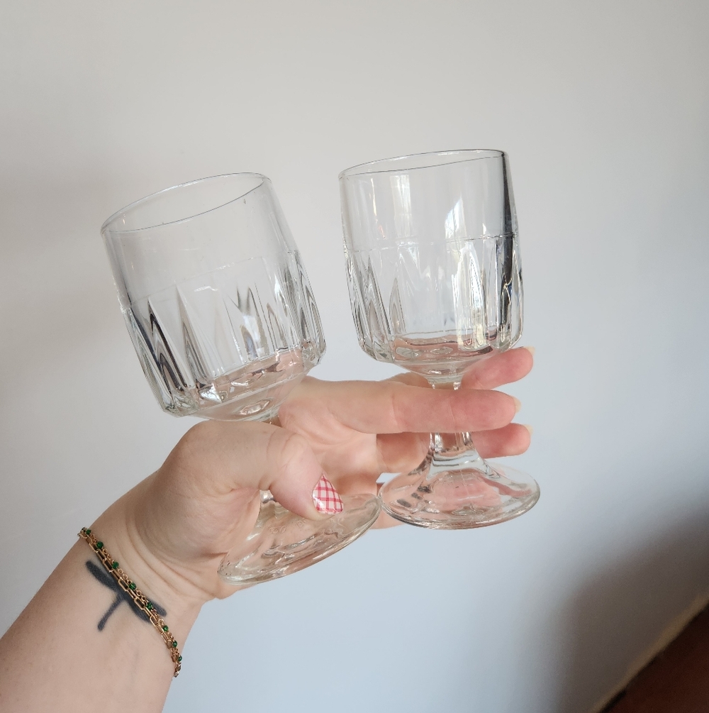 Vintage Libby Winchester Wine Glasses